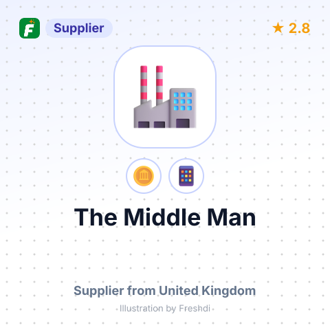 The Middle Man – summary card, no photo uploaded yet