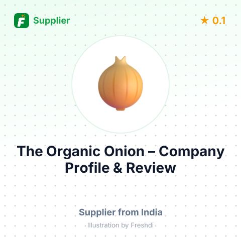 The Organic Onion – summary card, no photo uploaded yet