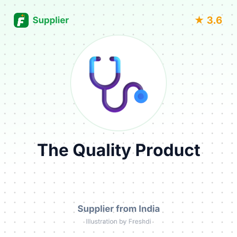 The Quality Product – summary card, no photo uploaded yet