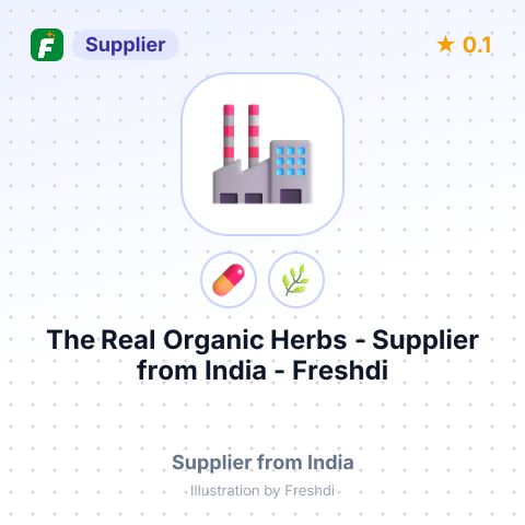 The Real Organic Herbs  – summary card, no photo uploaded yet
