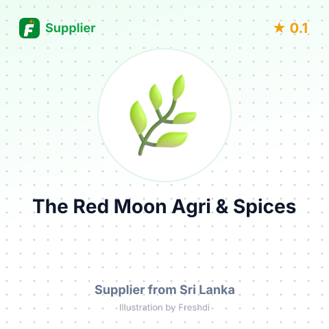 The Red Moon Agri & Spices  – summary card, no photo uploaded yet