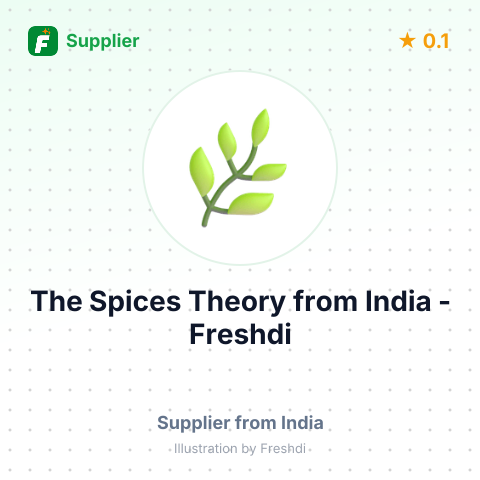 The Spices Theory  – summary card, no photo uploaded yet