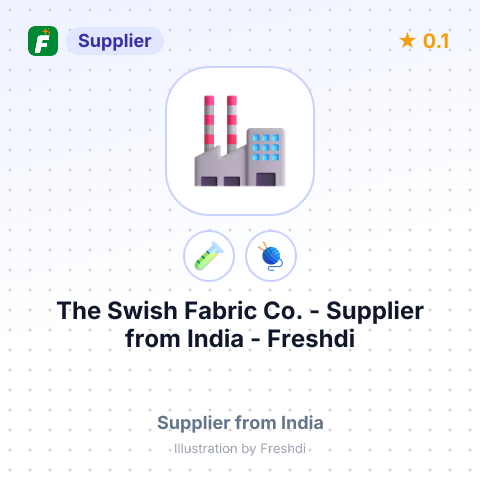 The Swish Fabric Co.  – summary card, no photo uploaded yet