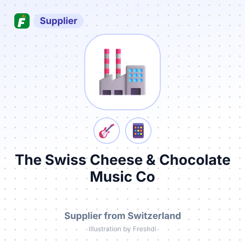 The Swiss Cheese & Chocolate Music Co – summary card, no photo uploaded yet