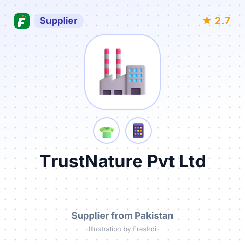 TrustNature Pvt Ltd – summary card, no photo uploaded yet