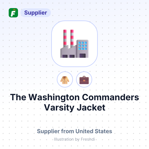 The Washington Commanders Varsity Jacket – summary card, no photo uploaded yet