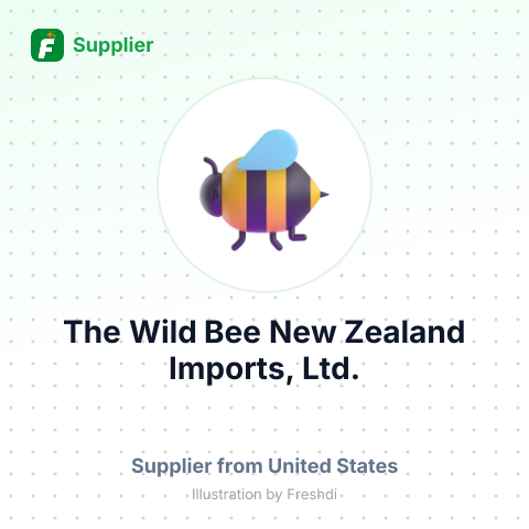 The Wild Bee New Zealand Imports, Ltd. – summary card, no photo uploaded yet
