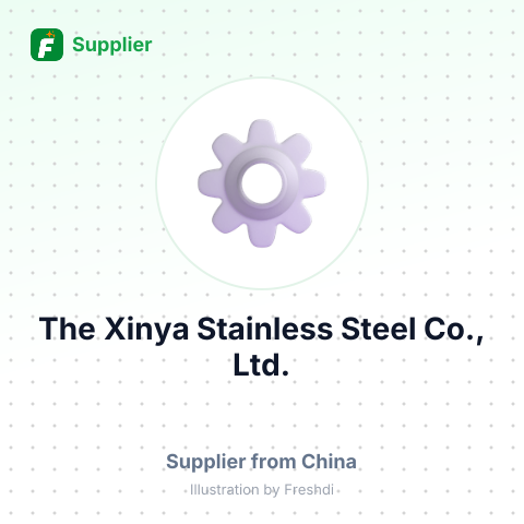 The Xinya Stainless Steel Co., Ltd. – summary card, no photo uploaded yet