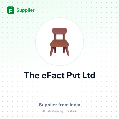 The eFact Pvt Ltd – summary card, no photo uploaded yet