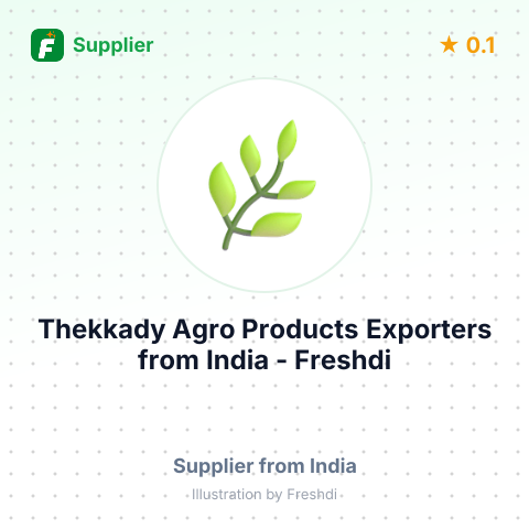 Thekkady Agro Products Exporters  – summary card, no photo uploaded yet