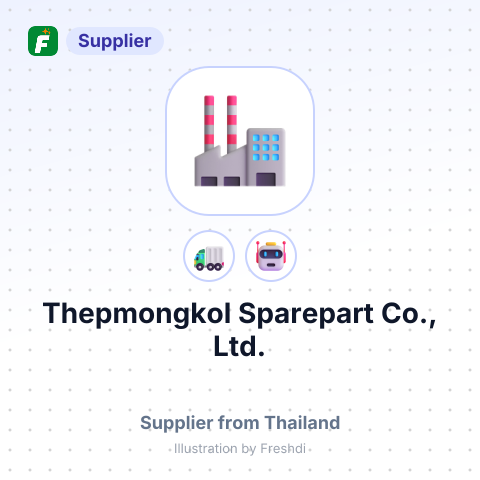 Thepmongkol Sparepart Co., Ltd. – summary card, no photo uploaded yet