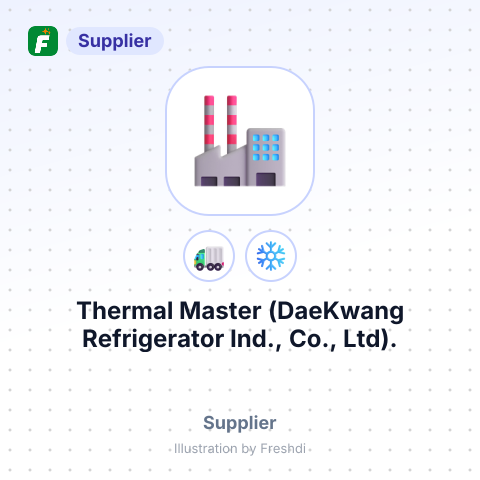 Thermal Master (DaeKwang Refrigerator Ind., Co., Ltd). – summary card, no photo uploaded yet