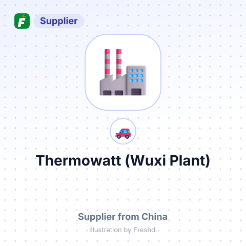 Thermowatt (Wuxi Plant) – summary card, no photo uploaded yet