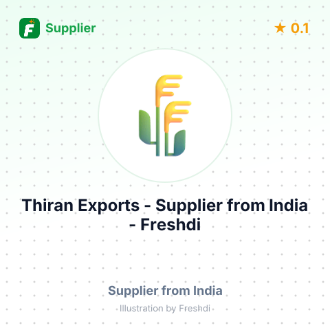 Thiran Exports  – summary card, no photo uploaded yet