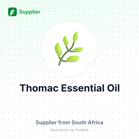 Thomac Essential Oil – summary card, no photo uploaded yet
