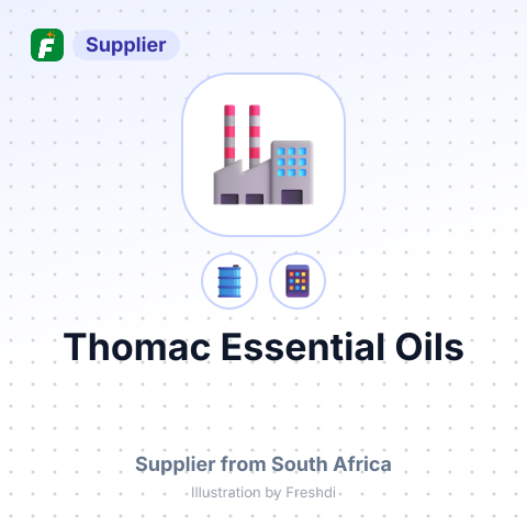 Thomac Essential Oils – summary card, no photo uploaded yet