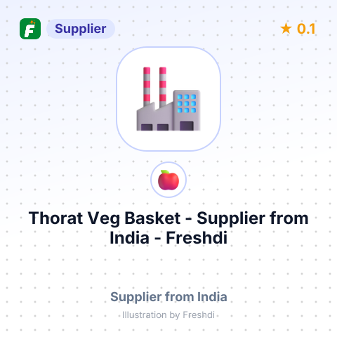 Thorat Veg Basket  – summary card, no photo uploaded yet