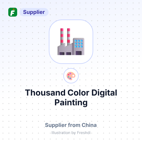 Thousand Color Digital Painting – summary card, no photo uploaded yet