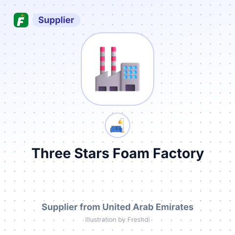 Three Stars Foam Factory – summary card, no photo uploaded yet