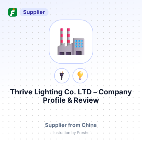 Thrive Lighting Co., LTD – summary card, no photo uploaded yet