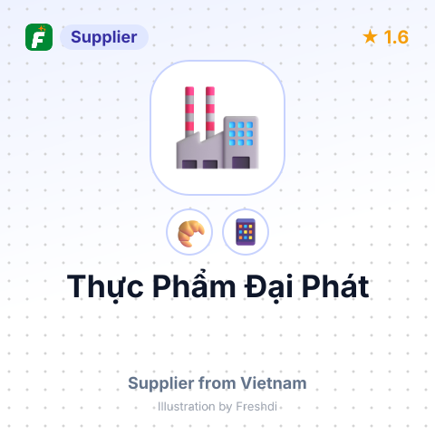 Thực Phẩm Đại Phát – summary card, no photo uploaded yet
