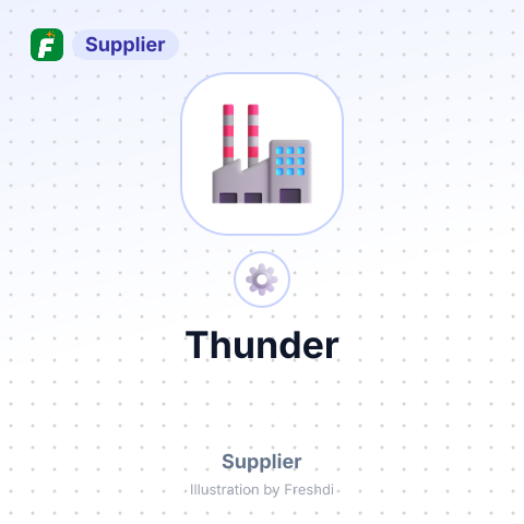 Thunder – summary card, no photo uploaded yet