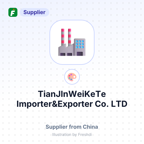 TianJInWeiKeTe Importer&Exporter Co.,LTD – summary card, no photo uploaded yet