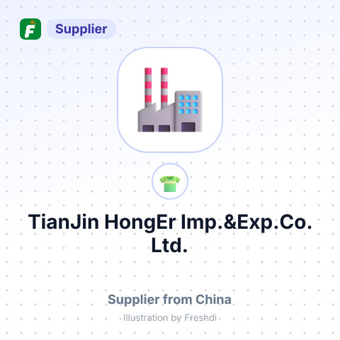 TianJin HongEr Imp.&Exp.Co.,Ltd. – summary card, no photo uploaded yet