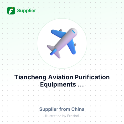 Tiancheng Aviation Purification Equipments ... – summary card, no photo uploaded yet