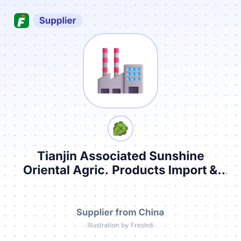 Tianjin Associated Sunshine Oriental Agric. Products Import & Export Co., Ltd. – summary card, no photo uploaded yet