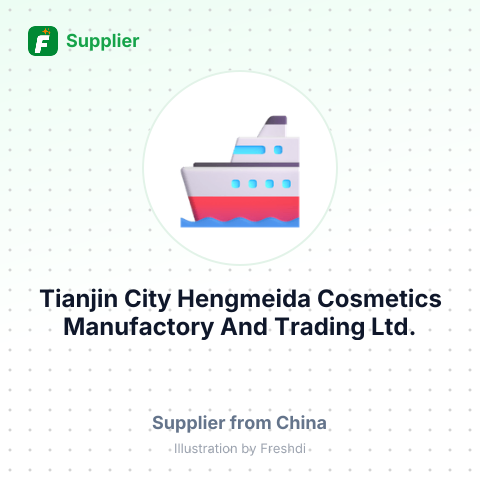 Tianjin City Hengmeida Cosmetics Manufactory And Trading Ltd. – summary card, no photo uploaded yet