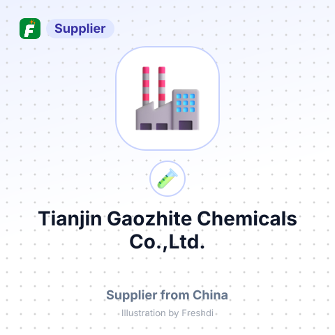 Tianjin Gaozhite Chemicals Co.,Ltd. – summary card, no photo uploaded yet