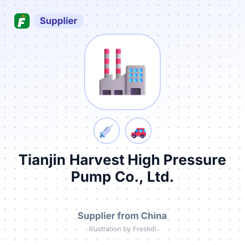 Tianjin Harvest High Pressure Pump Co., Ltd. – summary card, no photo uploaded yet