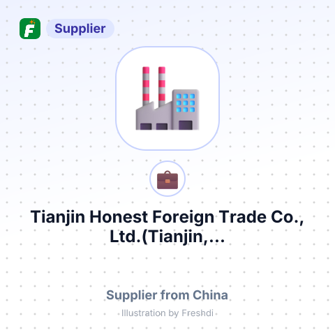 Tianjin Honest Foreign Trade Co., Ltd.(Tianjin,... – summary card, no photo uploaded yet