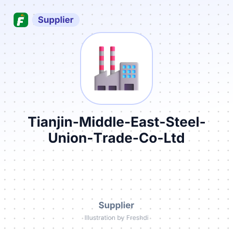 Tianjin Middle East Steel Union Trade Co., Ltd – summary card, no photo uploaded yet