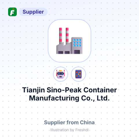 Tianjin Sino-Peak Container Manufacturing Co., Ltd. – summary card, no photo uploaded yet