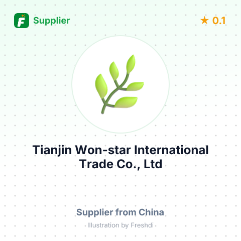 Tianjin Won-star International Trade Co., Ltd  – summary card, no photo uploaded yet