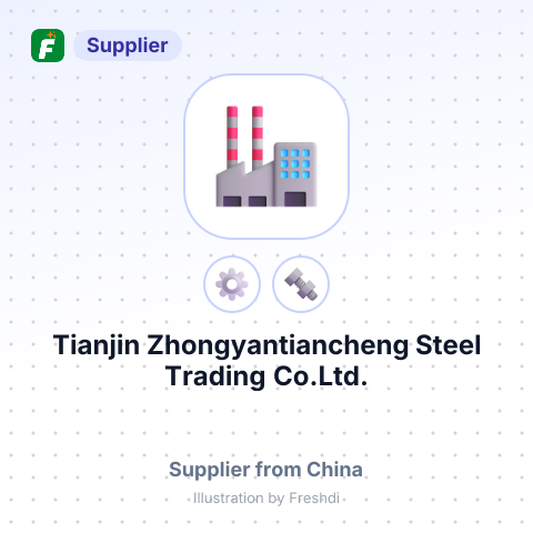 Tianjin Zhongyantiancheng Steel Trading Co.Ltd. – summary card, no photo uploaded yet