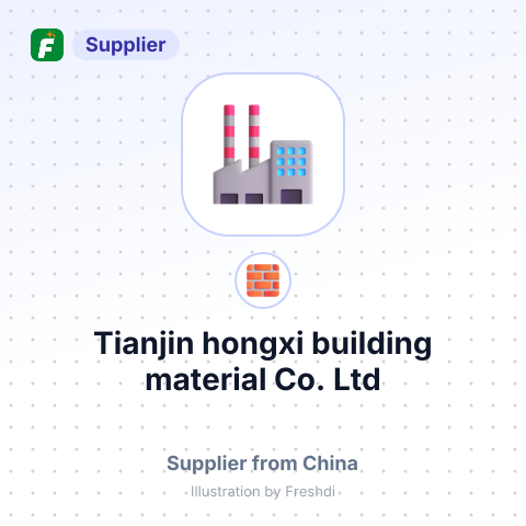 Tianjin hongxi building material Co.,Ltd – summary card, no photo uploaded yet