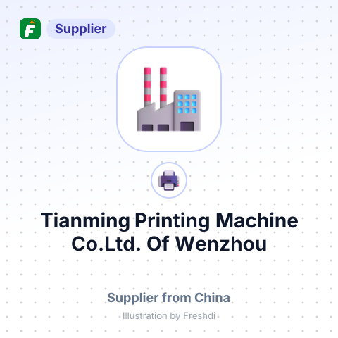 Tianming Printing Machine Co.Ltd. Of Wenzhou – summary card, no photo uploaded yet