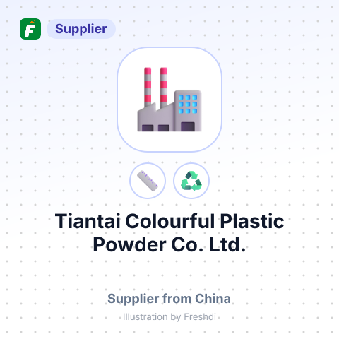 Tiantai Colourful Plastic Powder Co., Ltd. – summary card, no photo uploaded yet