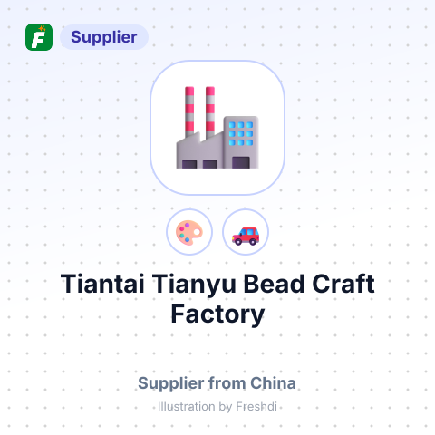 Tiantai Tianyu Bead Craft Factory – summary card, no photo uploaded yet
