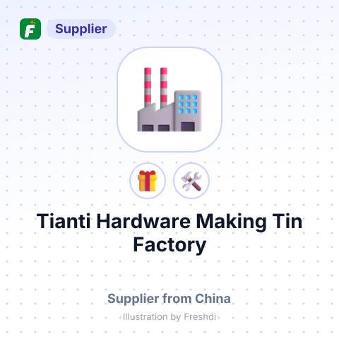 Tianti Hardware Making Tin Factory – summary card, no photo uploaded yet