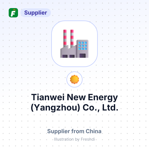 Tianwei New Energy (Yangzhou) Co., Ltd. – summary card, no photo uploaded yet