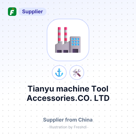Tianyu machine Tool Accessories.CO.,LTD – summary card, no photo uploaded yet