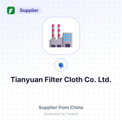 Tianyuan Filter Cloth Co., Ltd. – summary card, no photo uploaded yet