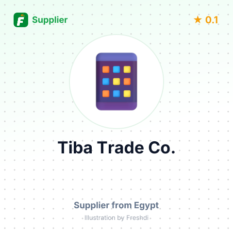 Tiba Trade Co.  – summary card, no photo uploaded yet