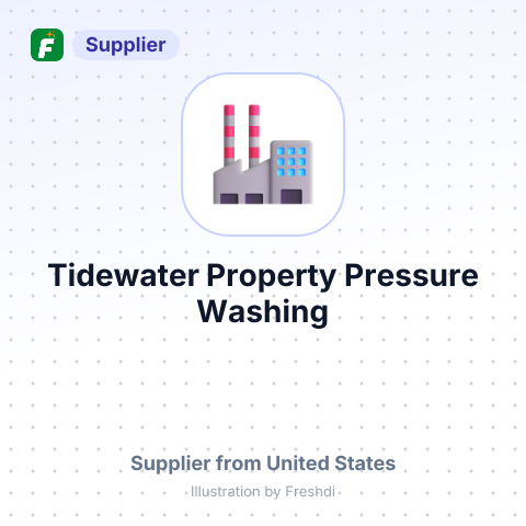 Tidewater Property Pressure Washing – summary card, no photo uploaded yet