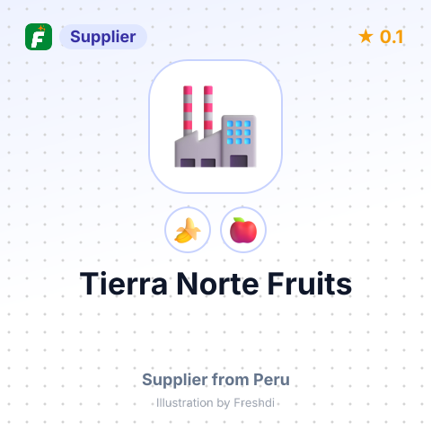 Tierra Norte Fruits  – summary card, no photo uploaded yet