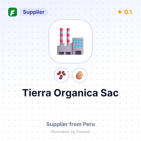 Tierra Organica Sac  – summary card, no photo uploaded yet